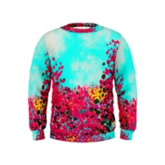 Flowers Kids  Sweatshirt by LW323