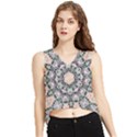 Gem V-Neck Cropped Tank Top View1