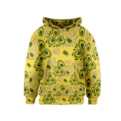 Folk Floral Pattern  Abstract Flowers Surface Design  Seamless Pattern Kids  Pullover Hoodie by Eskimos