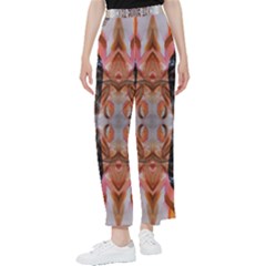 Abstract Marbling Symmetry Women s Pants  by kaleidomarblingart