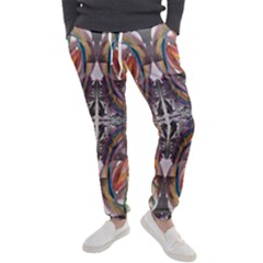 Mixed Media Print Men s Jogger Sweatpants by kaleidomarblingart