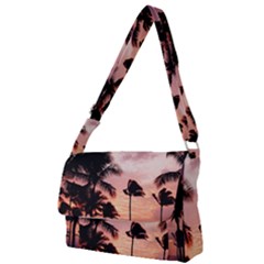 Palm Trees Full Print Messenger Bag (s) by LW323