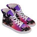 Ocean paradise Women s Hi-Top Skate Sneakers View3