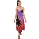 Ocean paradise Halter Tie Back Dress  View1