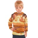 Sunset Beauty Kids  Hooded Pullover View1