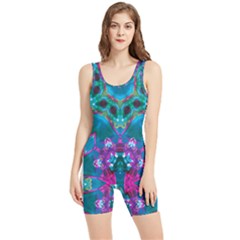 Peacock2 Women s Wrestling Singlet by LW323