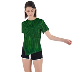 Freshspring3 Asymmetrical Short Sleeve Sports Tee by LW323