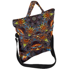 Lovely Day Fold Over Handle Tote Bag by LW323