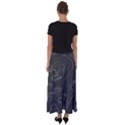 Topography map Flared Maxi Skirt View2