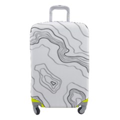 Topography Map Luggage Cover (small) by goljakoff