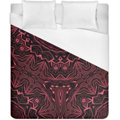 Pink & Black Duvet Cover (california King Size) by LW323