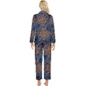 Fractal Galaxy Womens  Long Sleeve Pajamas Set View2