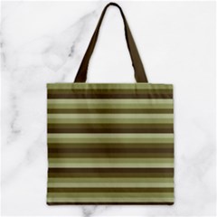 Linear Warm Print Design Zipper Grocery Tote Bag by dflcprintsclothing