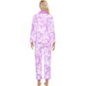 Pink Hentai Womens  Long Sleeve Pocket Pajamas Set View2