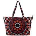 Kaleid Geometric Metal Color Full Print Shoulder Bag View1