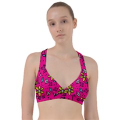 Flowers-flashy Sweetheart Sports Bra by alllovelyideas