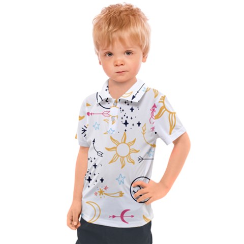 Pattern Mystic Kids  Polo Tee by alllovelyideas