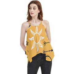 Pattern Mystic Color2 Flowy Camisole Tank Top by alllovelyideas