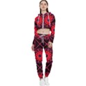 Mandala Colore Abstraite Cropped Zip Up Lounge Set View1