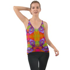 Glitch Futuristic Punk  Chiffon Cami by gloriasanchez