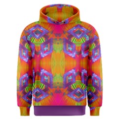 Glitch Futuristic Punk  Men s Overhead Hoodie by gloriasanchez