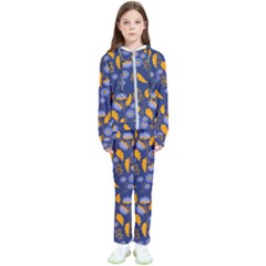 Folk Floral Art Pattern  Flowers Abstract Surface Design  Seamless Pattern Kids  Tracksuit by Eskimos