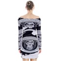 Spacemonkey Long Sleeve Off Shoulder Dress View2