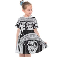 Spacemonkey Kids  Sailor Dress by goljakoff