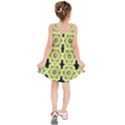 Summer Sun Flower Power Over The Florals In Peace Pattern Kids  Sleeveless Dress View2