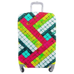 Pop Art Mosaic Luggage Cover (medium) by essentialimage365