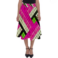 Pop Art Mosaic Perfect Length Midi Skirt by essentialimage365