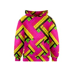 Pop Art Mosaic Kids  Pullover Hoodie by essentialimage365