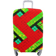 Pop Art Mosaic Luggage Cover (large) by essentialimage365