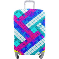 Pop Art Mosaic Luggage Cover (large) by essentialimage365