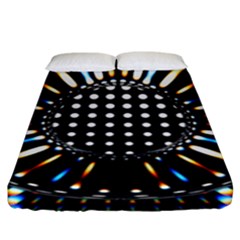 Digital Watch Fitted Sheet (king Size) by Sparkle