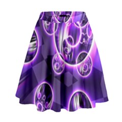 Fractal Illusion High Waist Skirt by Sparkle