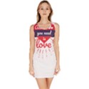 all you need is love Bodycon Dress View1