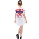 all you need is love Kids  Simple Cotton Dress View2