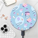 Japanese Ramen Sushi Noodles Rice Bowl Food Pattern 2 Wireless Charger View1