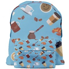 Coffee Time Giant Full Print Backpack by SychEva