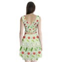 Seamless Pattern With Vegetables  Delicious Vegetables Split Back Mini Dress  View2