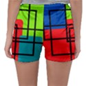 Colorful Rectangle boxes Sleepwear Shorts View2