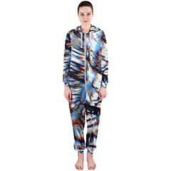 Rainbow Vortex Hooded Jumpsuit (ladies)  by MRNStudios