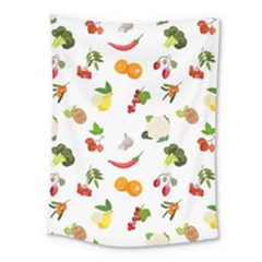 Fruits, Vegetables And Berries Medium Tapestry by SychEva