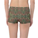 Modern Tropical Motif Print Boyleg Bikini Bottoms View2