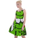 Cactus Knee Length Skater Dress View1