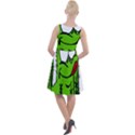 Cactus Knee Length Skater Dress View2