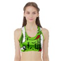 Cactus Sports Bra with Border View1