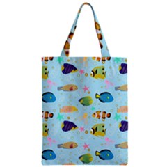 Underwater World Zipper Classic Tote Bag by SychEva