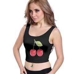 Cherries Crop Top by snackkingdom